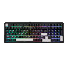 EPOMAKER - TH99 Tri-Mode Wireless Mechanical Keyboard with with Numpad ( Cream Jade Switch) - Black