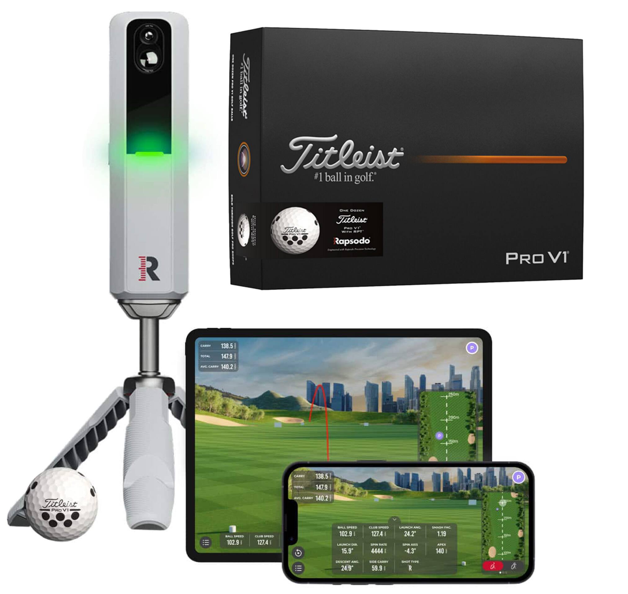 Titleist
#1 ball in golf.
Titleist
PRO VI
Rapsodo PRO VI
138.5
147.9
140.2
102.9
127.4
24.2
43
140
249
58.9
102.9
15.9
4444
19
102.9
127.4
138.5
147.9
140.2
102.9
127.4
15.9
24.2
43
19
140
249
58.9