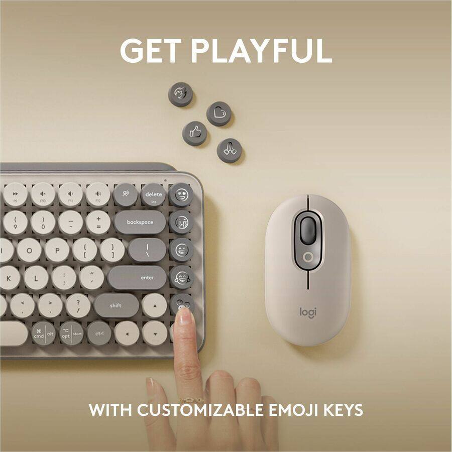 GET PLAYFUL  
WITH CUSTOMIZABLE EMOJI KEYS