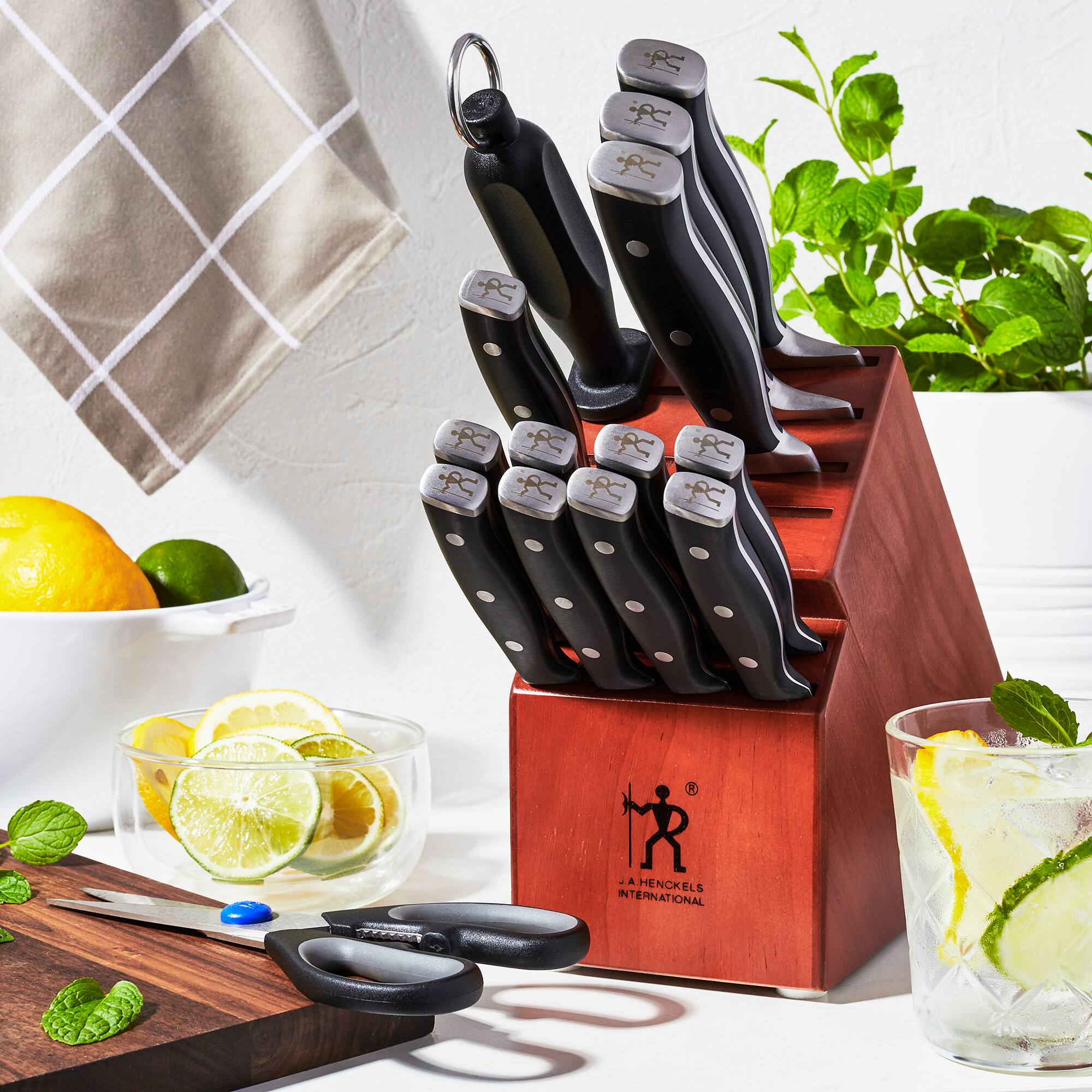 Henckels - Forged Accent 15-pc Knife Block Set - Stainless Steel - Thumbnail 4