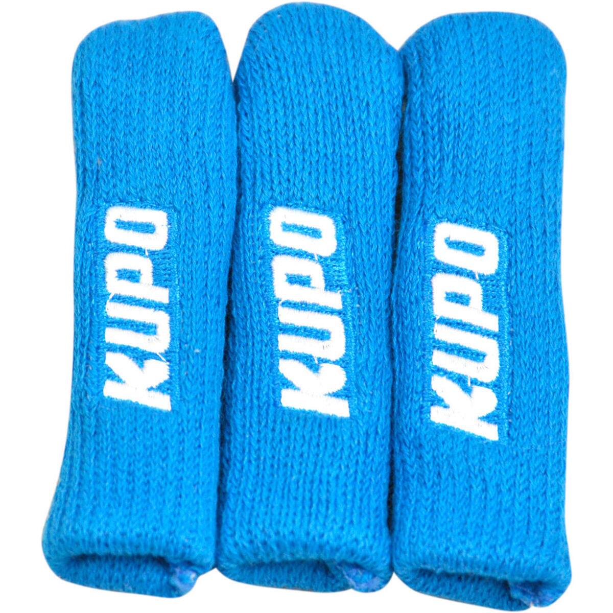 Front. Kupo - Kupo Stand Leg Protector, Set of 3, Blue.