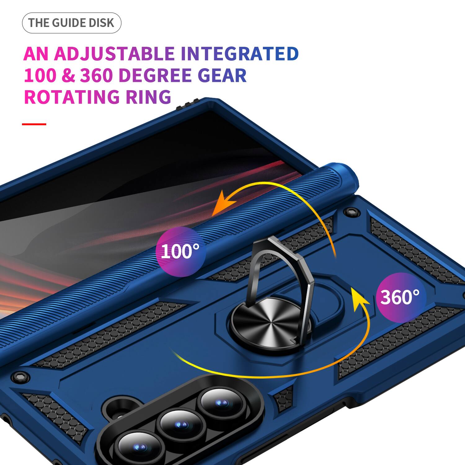 THE GUIDE DISK  
AN ADJUSTABLE INTEGRATED 100 & 360 DEGREE GEAR ROTATING RING