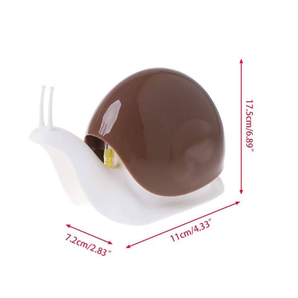 Dapper Styles Cute Snail Soap Dispenser For Kitchen Bathroom Etc Brown ...