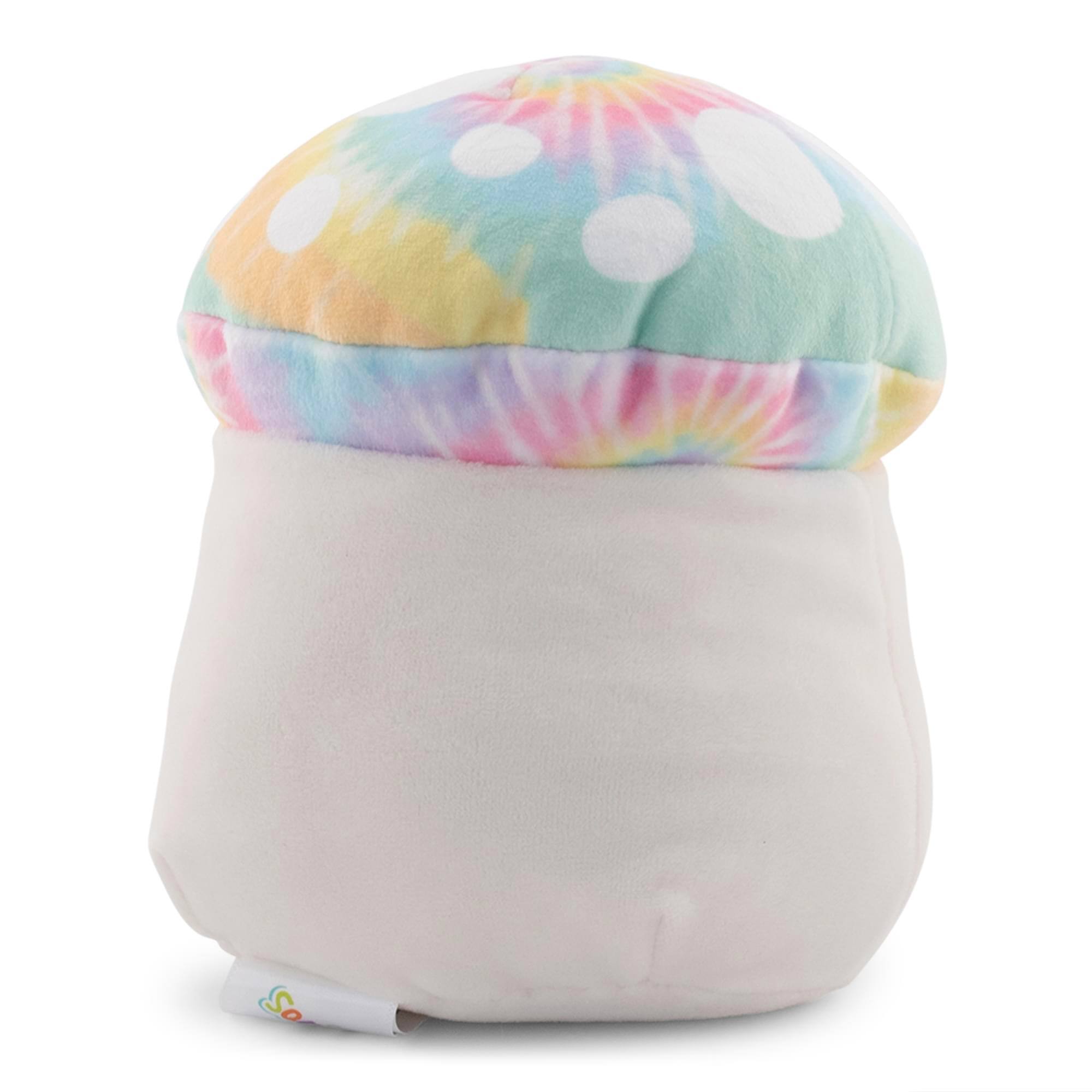 Alt View 2. Kellytoy - Squishmallows Fan Favorites 5 Inch Plush | Kervena The Tie Dye Mushroom - Multi-Color.