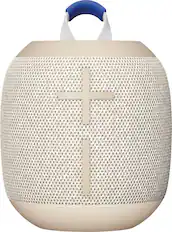 Front. Ultimate Ears - WONDERBOOM 4 Portable Wireless Bluetooth Speaker with Waterproof, Dustproof and Floatable design - Sand Beige.
