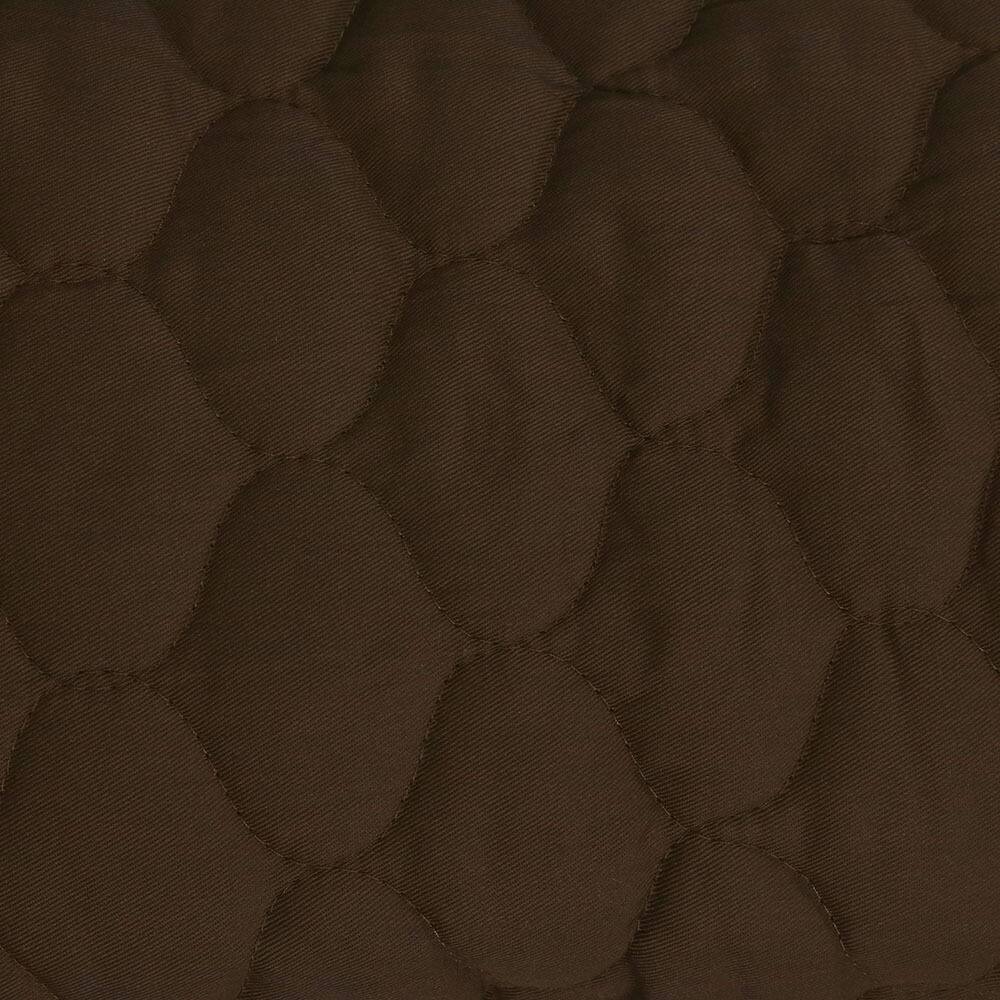 Alt View 3. Sunnydaze - 2-Person Quilted Fabric Hammock with Steel Stand - Brown.