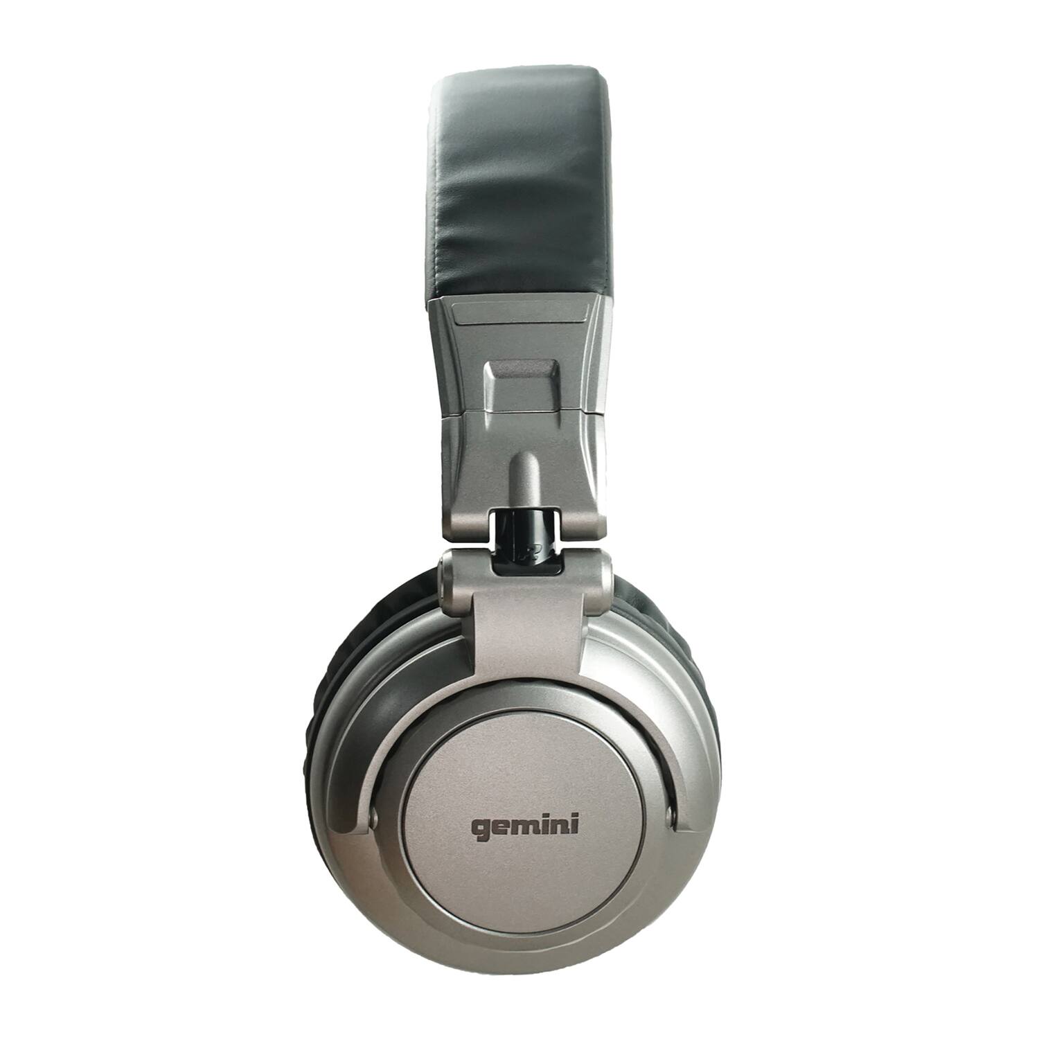 Alt View 4. Gemini - Over-the-Ear Professional DJ Headphones DJX-500 - Silver.