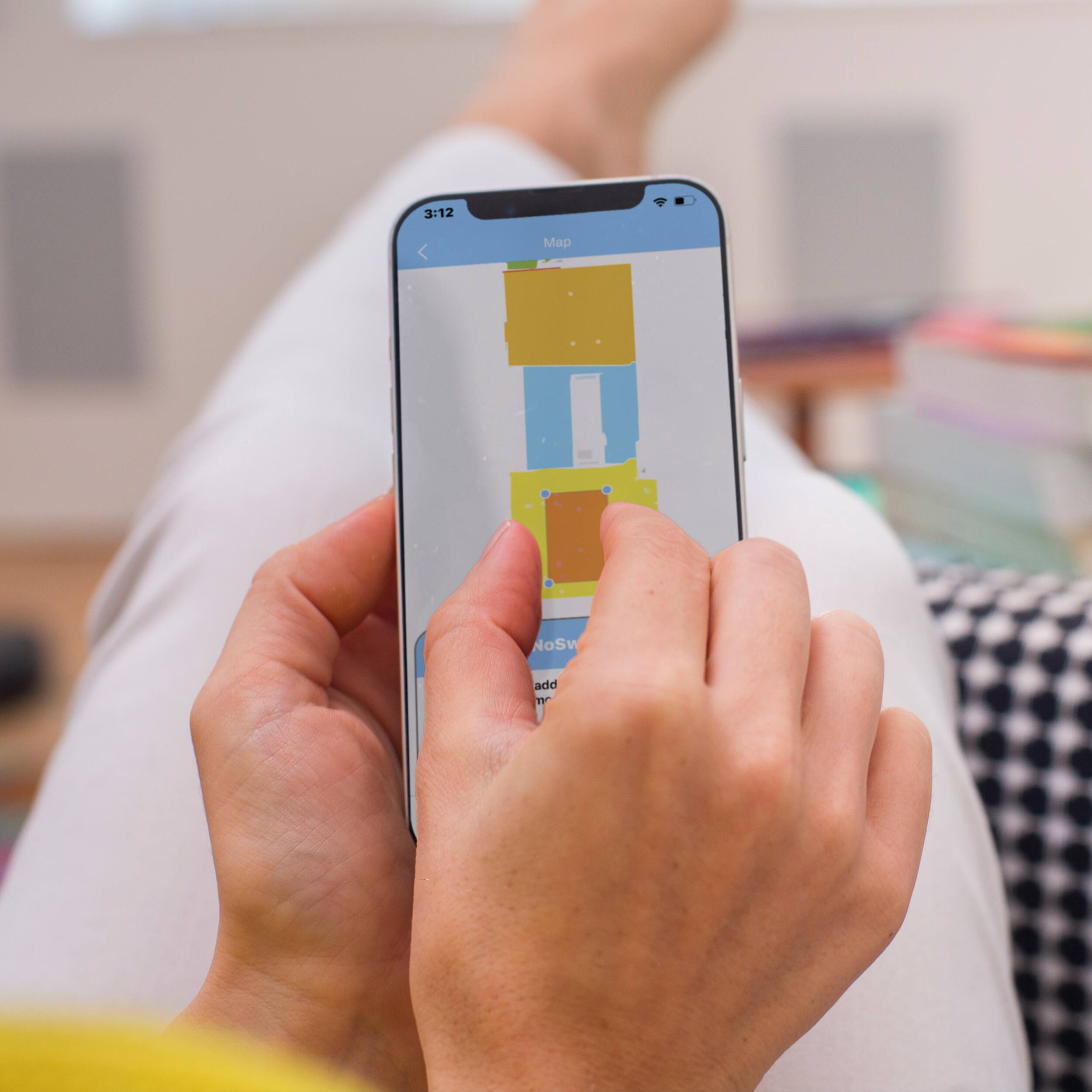 Alt View 15. bObsweep - Dustin Self-Emptying Robot Vacuum & Mop, with 100-day Dock and Patented Navigation, Wi-Fi Connected, Night - Night.