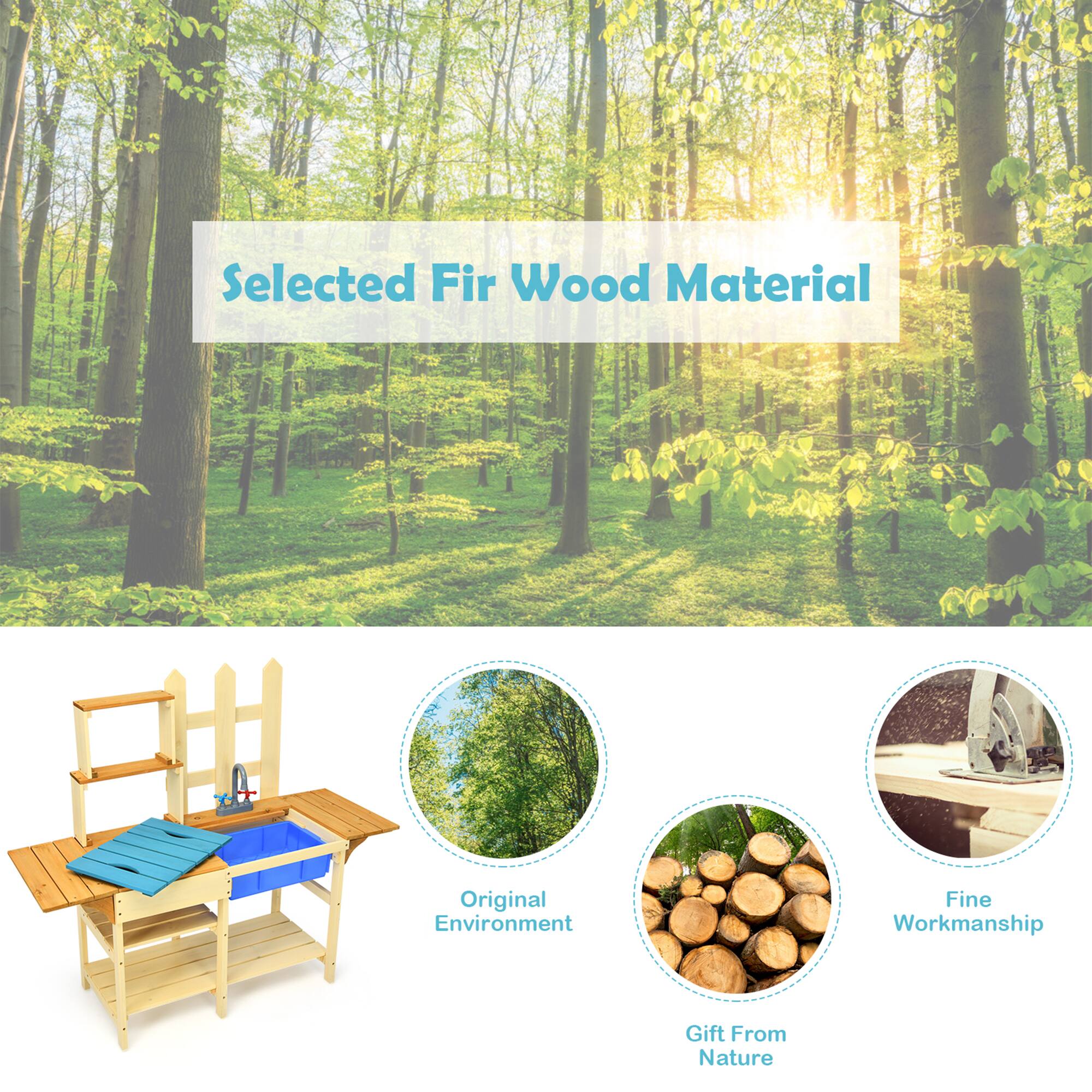 Selected Fir Wood Material

Original Environment

Fine Workmanship

Gift From Nature