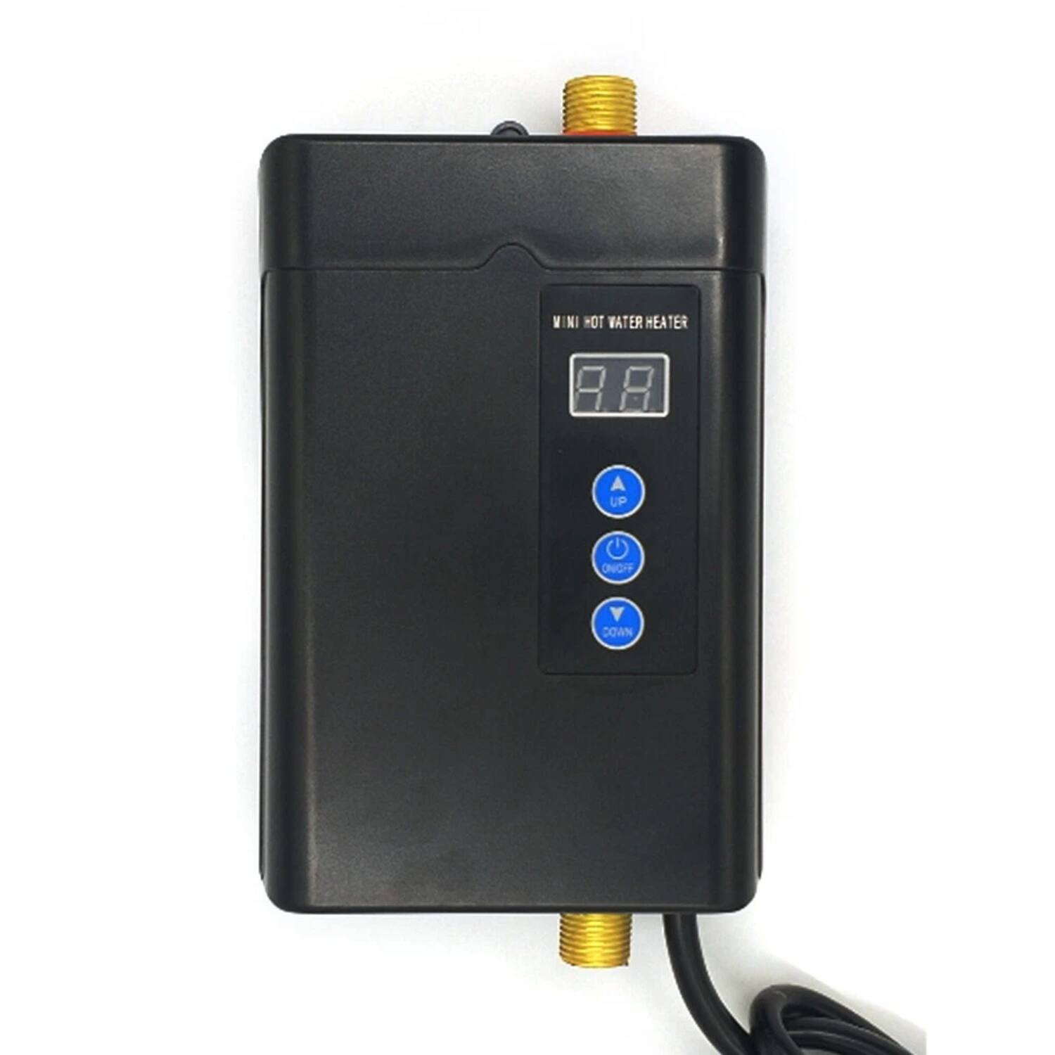 Stock Preferred - 3KW Whole House Instant Tankless Water Heater - Black