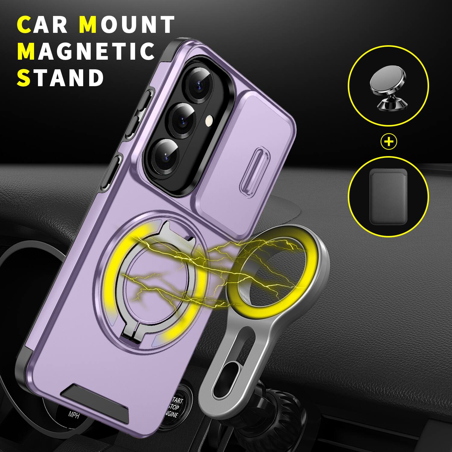 CAR MOUNT MAGNETIC STAND

MPH

START STOP ENGINE
