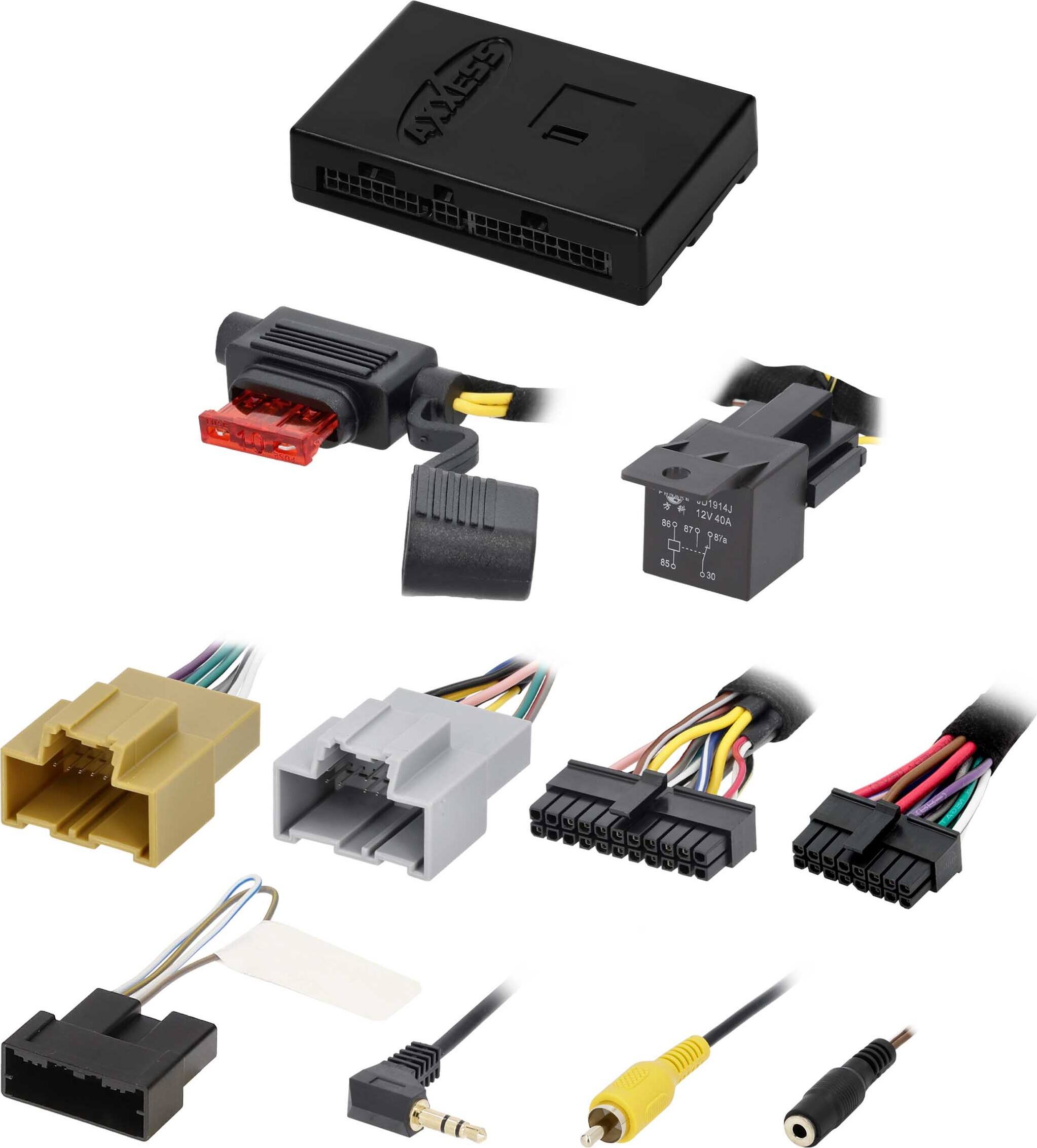 The text on the image reads: "SS d F 12V 01914  12V40A 87  85 30 2 E  U C U e C A." This text is likely a description or label for one of the electronic components in the image. However, without more context or information, it is difficult to determine the exact purpose or function of this component.