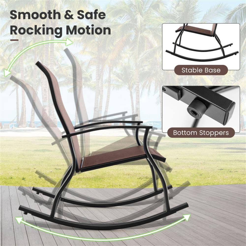 Smooth & Safe Rocking Motion  
- Stable Base  
- Bottom Stoppers