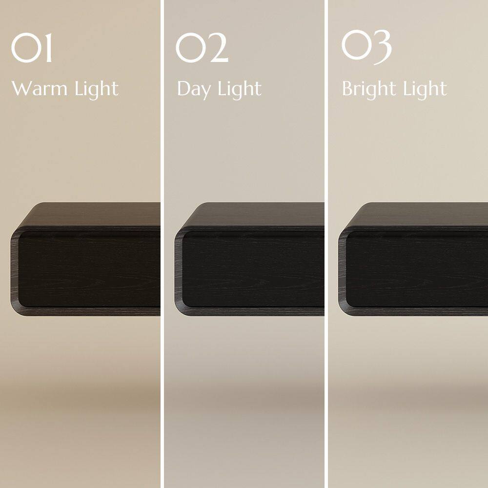 O1 Warm Light  
O2 Day Light  
O3 Bright Light