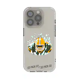 Keyscaper - NFL - Green Bay Packers iPhone Clear Case - 14 - Multicolor