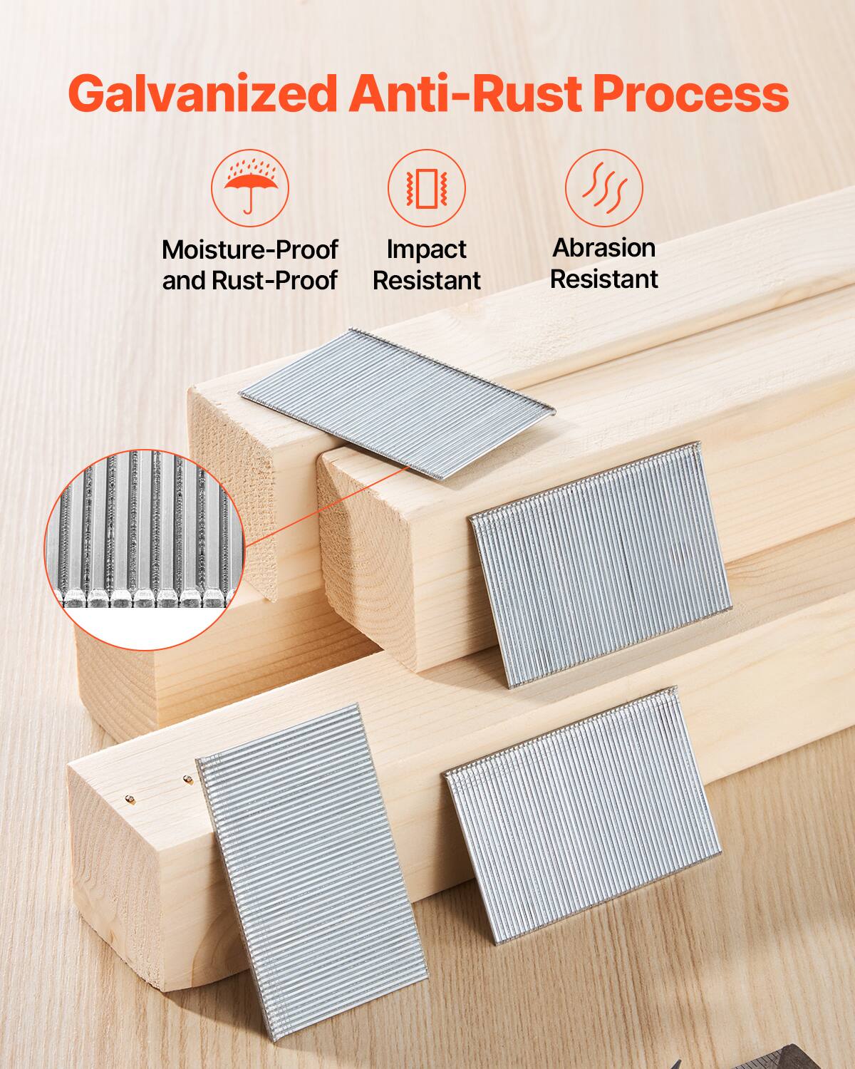 Galvanized Anti-Rust Process

- Moisture-Proof and Rust-Proof
- Impact Resistant
- Abrasion Resistant