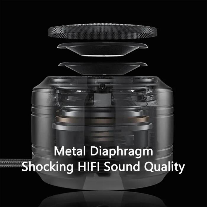 Metal Diaphragm Shocking HIFI Sound Quality