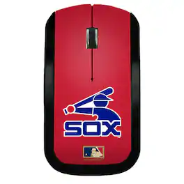 Keyscaper - Chicago White Sox 1976-1981 Cooperstown Solid Design Wireless Mouse - Wireless - Multicolor