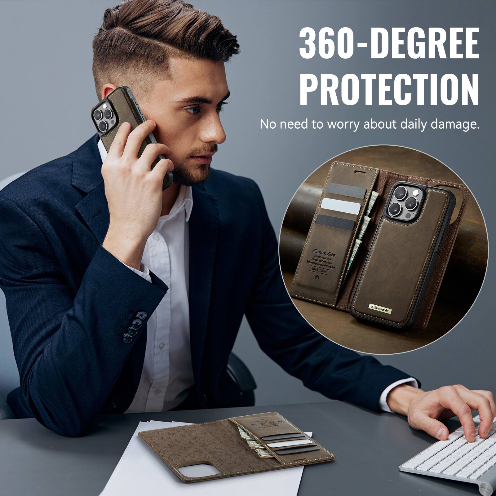 360-DEGREE PROTECTION  
No need to worry about daily damage.