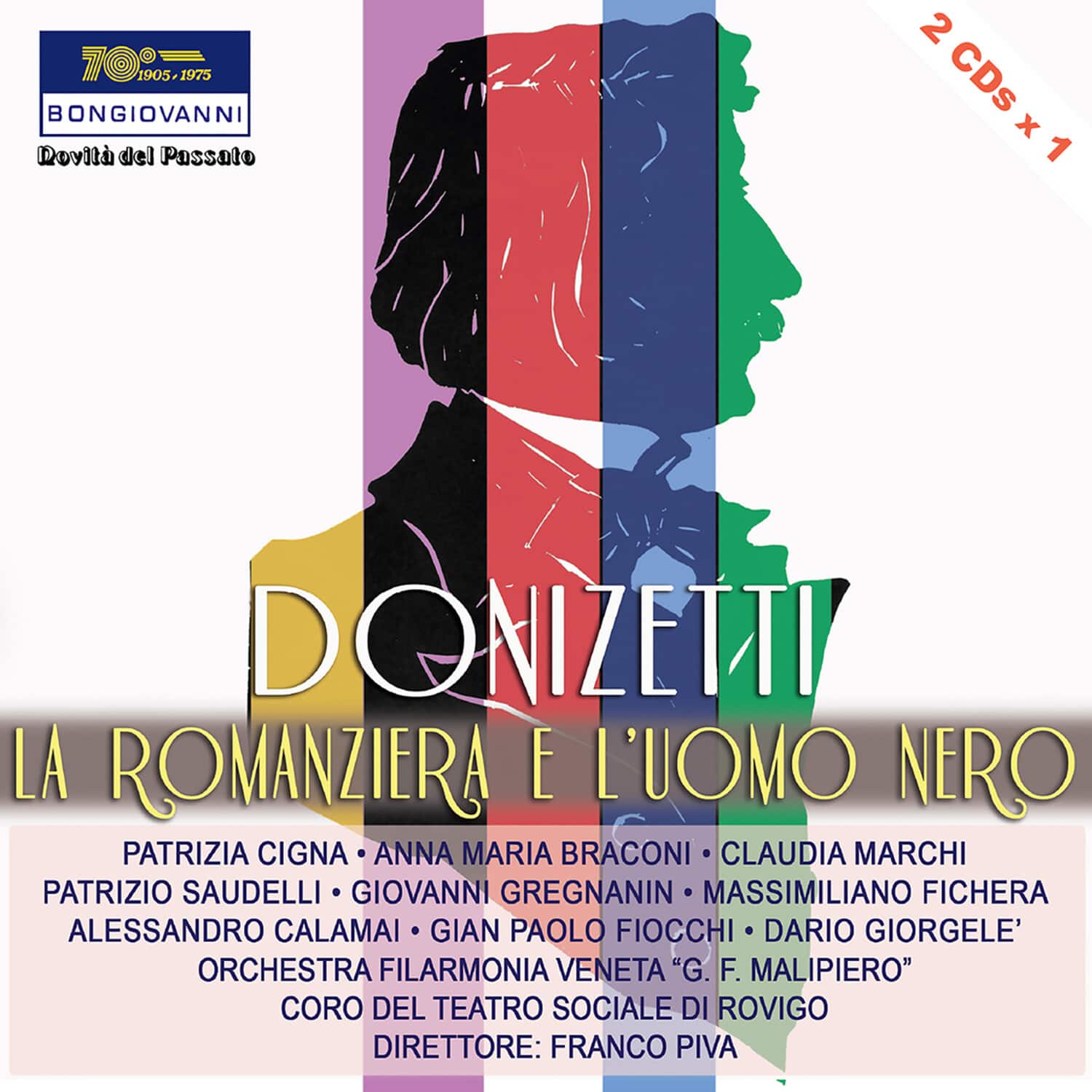 Donizetti - Romanziera E L'uomo Nero   - COMPACT DISCS [CD] price history on PriceWatchPro