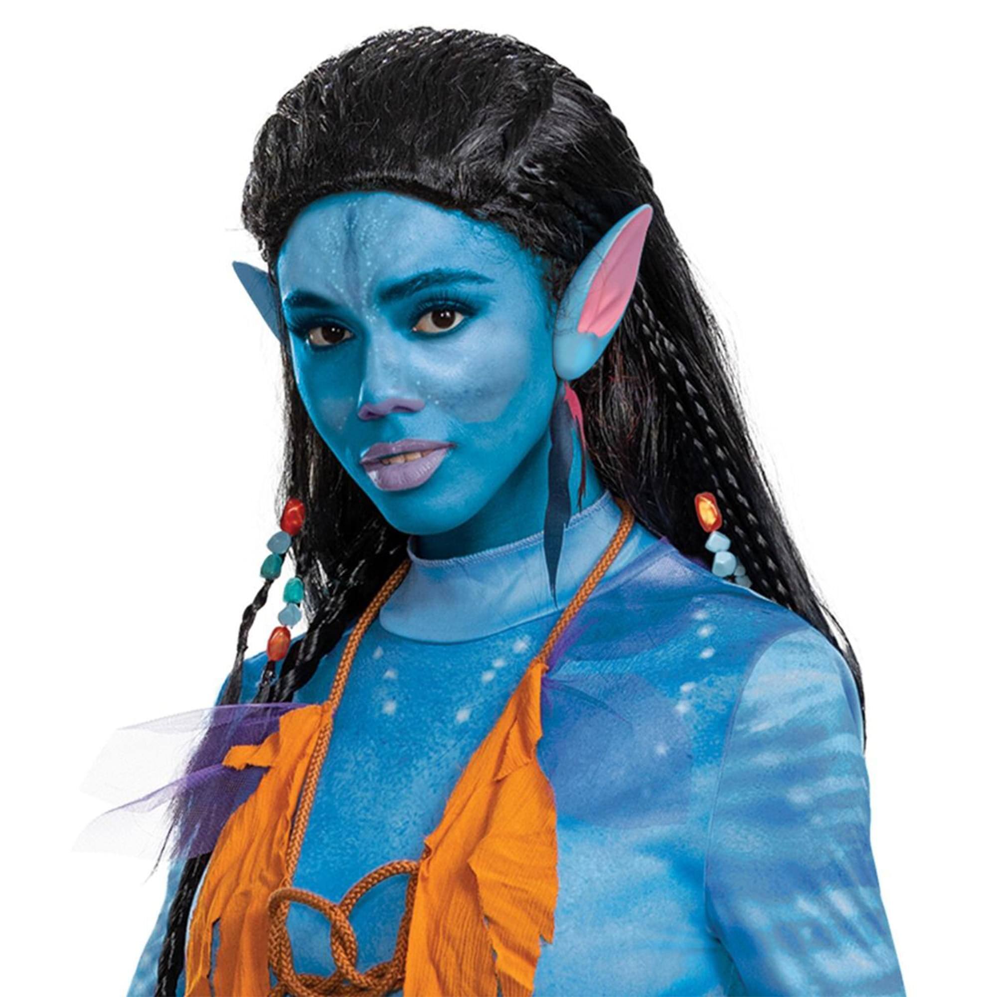 Alt View 1. Disguise - Avatar 2 Neytiri Reef Look Classic Adult Costume | Medium (8-10) - Blue.