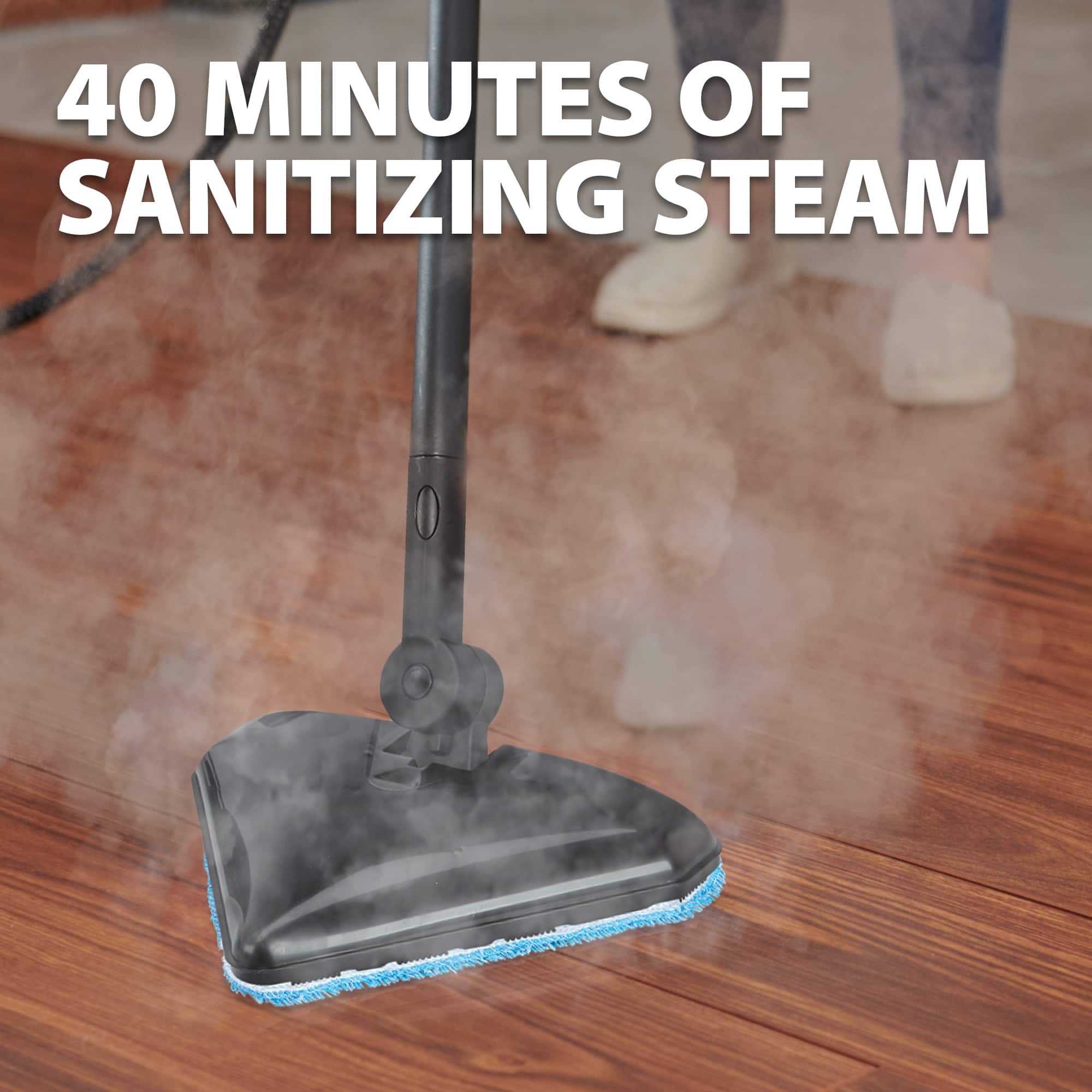 40 Minutes of Sanitizing Steam