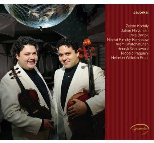 Javorai Zoltán  
Kodály Zoltán  
Johan Halvorsen  
Béla Bartók  
Nikolai Rimsky-Korsakov  
Aram Khachaturian  
Henryk Wieniawski  
Niccolò Paganini  
Heinrich Wilhelm Ernst  
Gramola