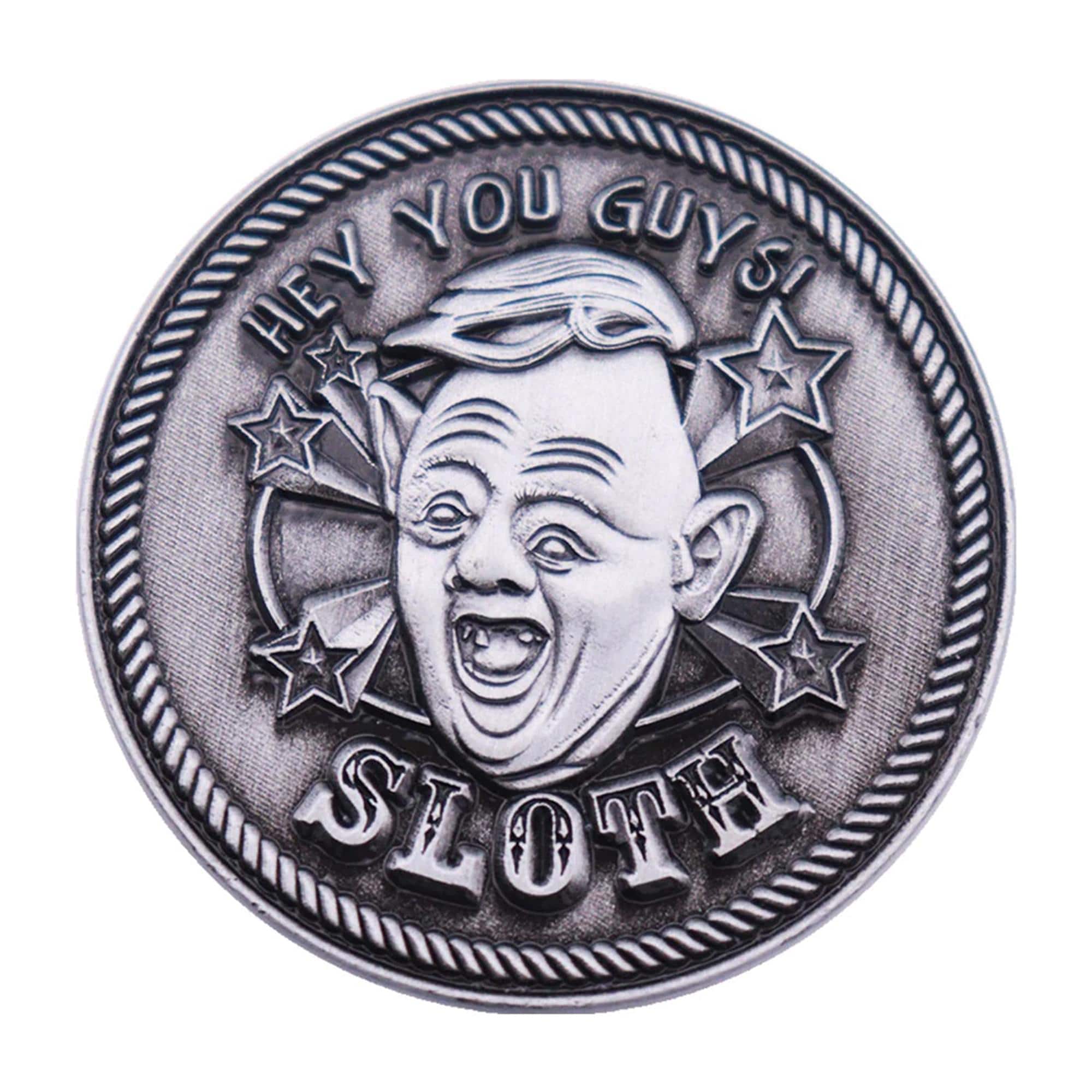 "Fanattik - The Goonies ""Never Say Die"" 35th Anniversary Limited Edition Collectible Coin - Silver" price history on PriceWatchPro