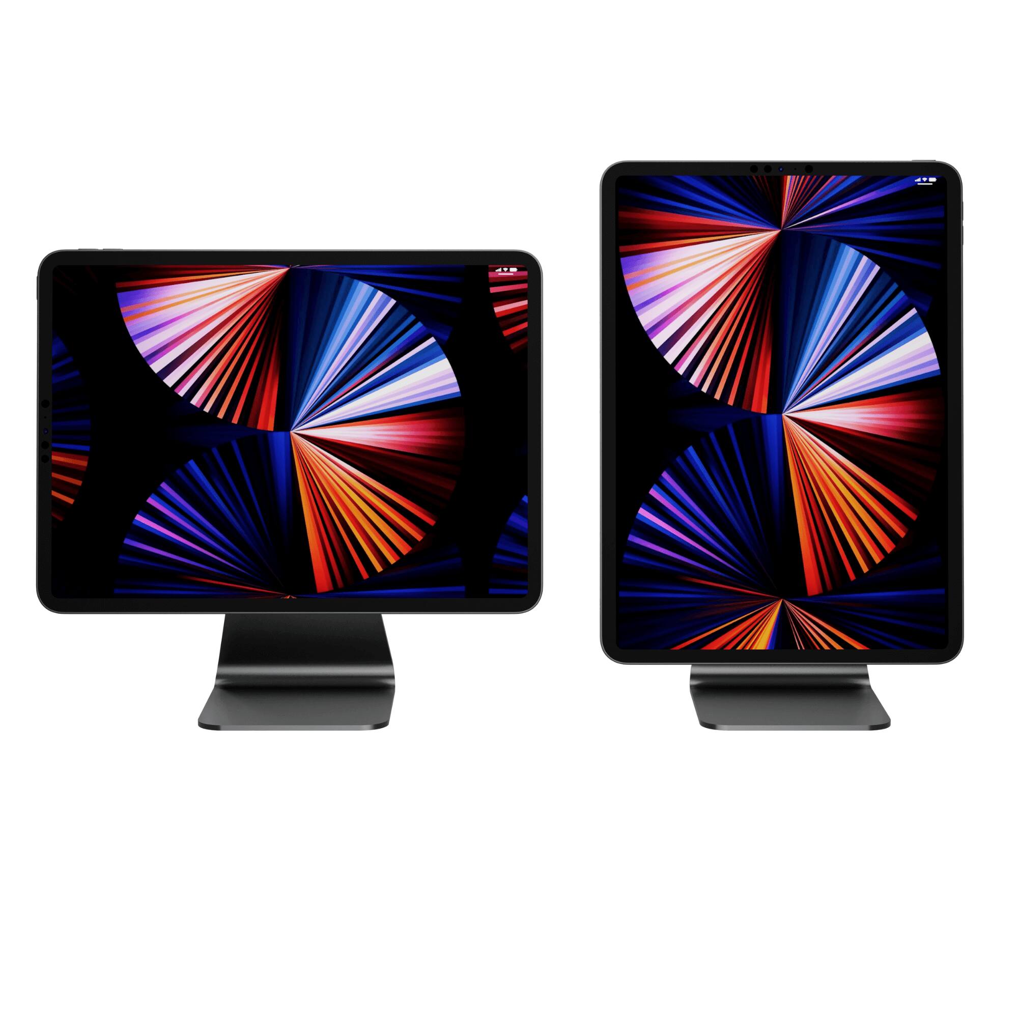 Alt View 5. Cygnett - MagStand for iPad 12.9" with a Soft Silicon Face for iPad Attachment - Grey.