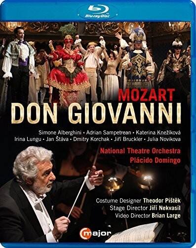 Front. Plácido Domingo - Don Giovanni   - BLU-RAY.