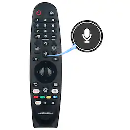 VINABTY - New AKB75855501 MR20GA Replaced Remote Fits for LG 2017/2018/2019/2020 AI ThinQ Smart TV Series - Black