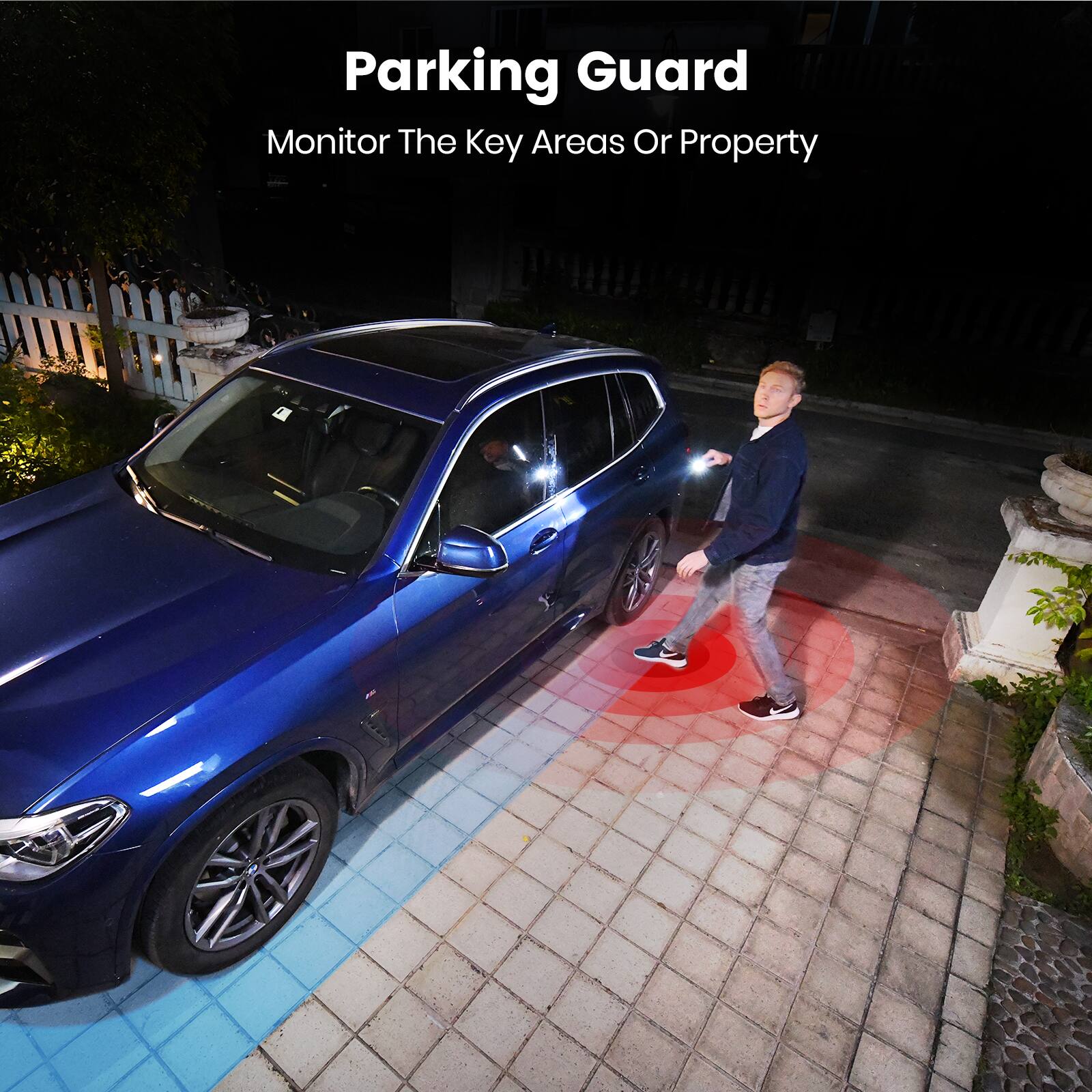 Parking Guard  
Monitor The Key Areas Or Property