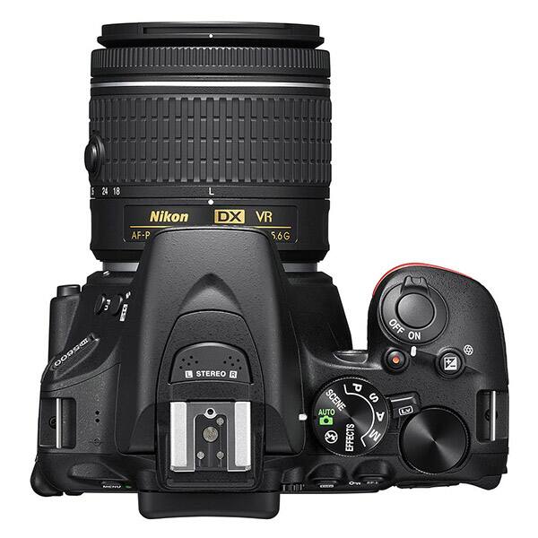 1 24 18 L Nikon AF-P DX VR 5.6G Fo D2000 L STEREO R OFF ON P SCENE S AUTO LV A EFFECTS M Z
