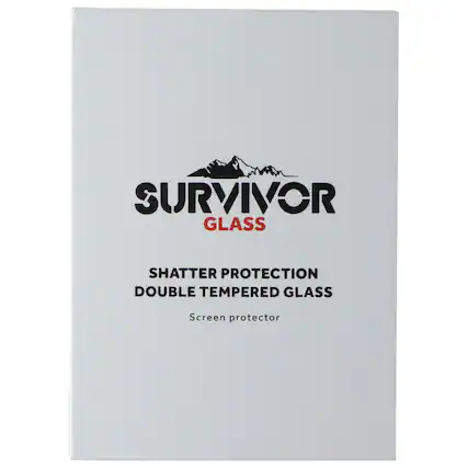 SURVIVOR GLASS
SHATTER PROTECTION
DOUBLE TEMPERED GLASS
Screen protector