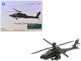 Hobby Master - Boeing AH-64E Apache Echo Attack Helicopter "ZM714 Middle Wallop" (2022) British Army "Air Power Series" 1/72 - Black