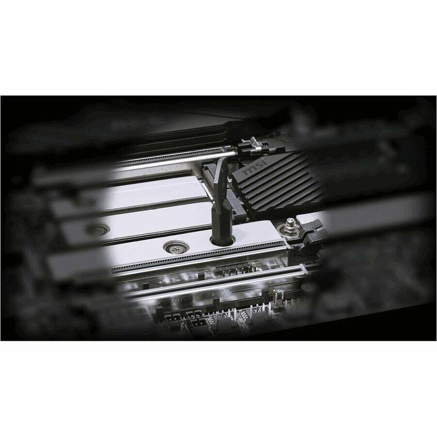 Alt View 8. MSI - MSI PRO B860M-A WIFI LGA 1851 Intel B860 DDR5 M.2 Thunderbolt4 Wi-Fi 7 Micro ATX.