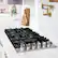 Alt View 4. ZLINE - ZLINE 36 in. Gas Cooktop with 6 Burners and Black Porcelain Top (RC36-PBT) - Black.