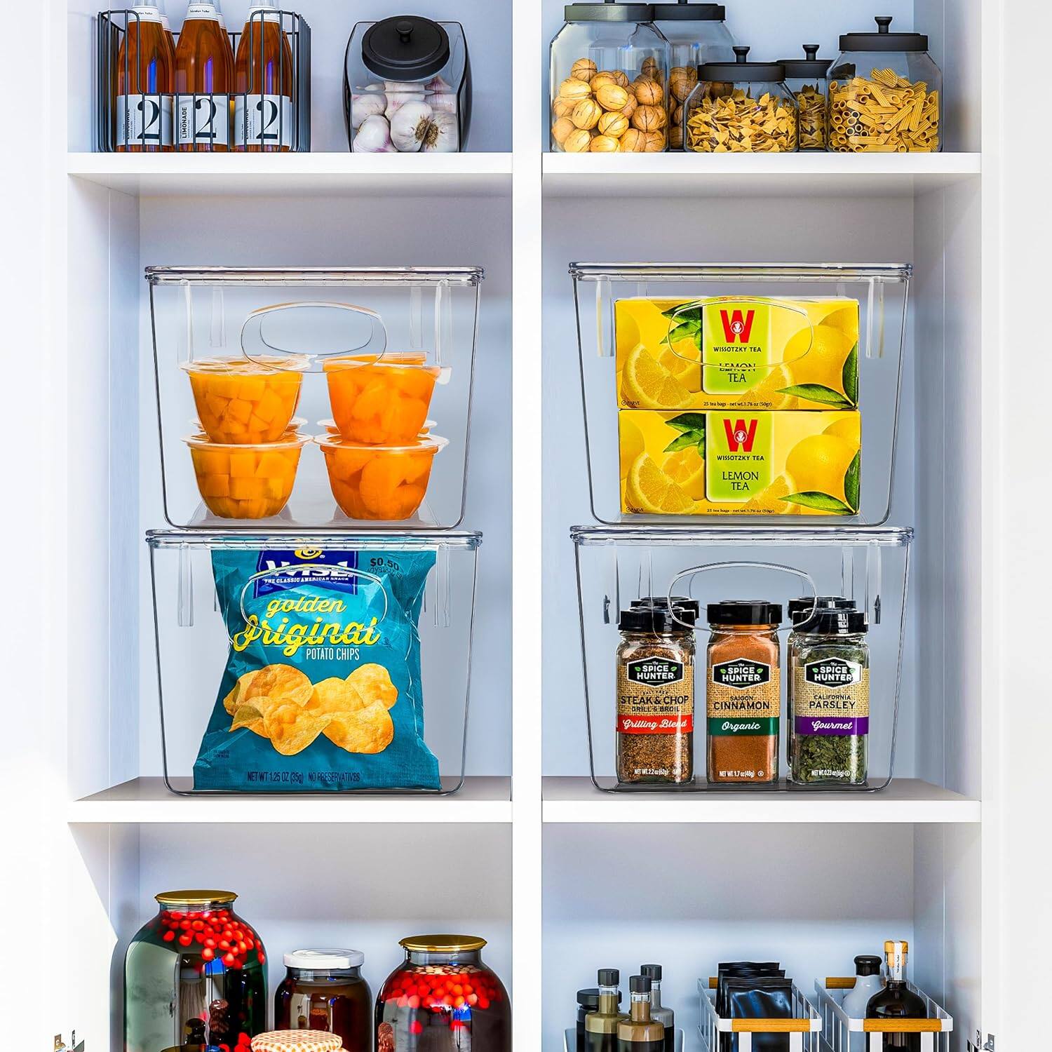 - 2102112 2 | 2 12 W WSUNT -- ...... TEA - - W o..... i.. LEMON TE.A P 0  . gotden griginai POTATO CHIPS SRICE . HUNTER BPICE HUNTER SPICE NUNTER STEAK & CHOP . adia gtiop Beds aidaa LINNAMON Grganio Tddd. PARSLEY Gousmat ETWT12525g -Ed EEEN

- 2 2 2 2

- WHITBY TEA
  LEMON TEA
  25 tea bags

- golden original
  POTATO CHIPS
  NET WT 12 OZ (340g)

- SPICE HUNTER
  STEAK & CHOP
  Organic

- SPICE HUNTER
  CINNAMON
  Organic

- SPICE HUNTER
  PARSLEY
  Organic