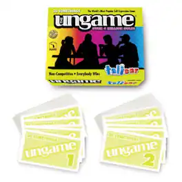 Talicor - POCKET UNGAME 20 Somethings Version Non-Competitive Card Game to Discuss, Share Values & self Express