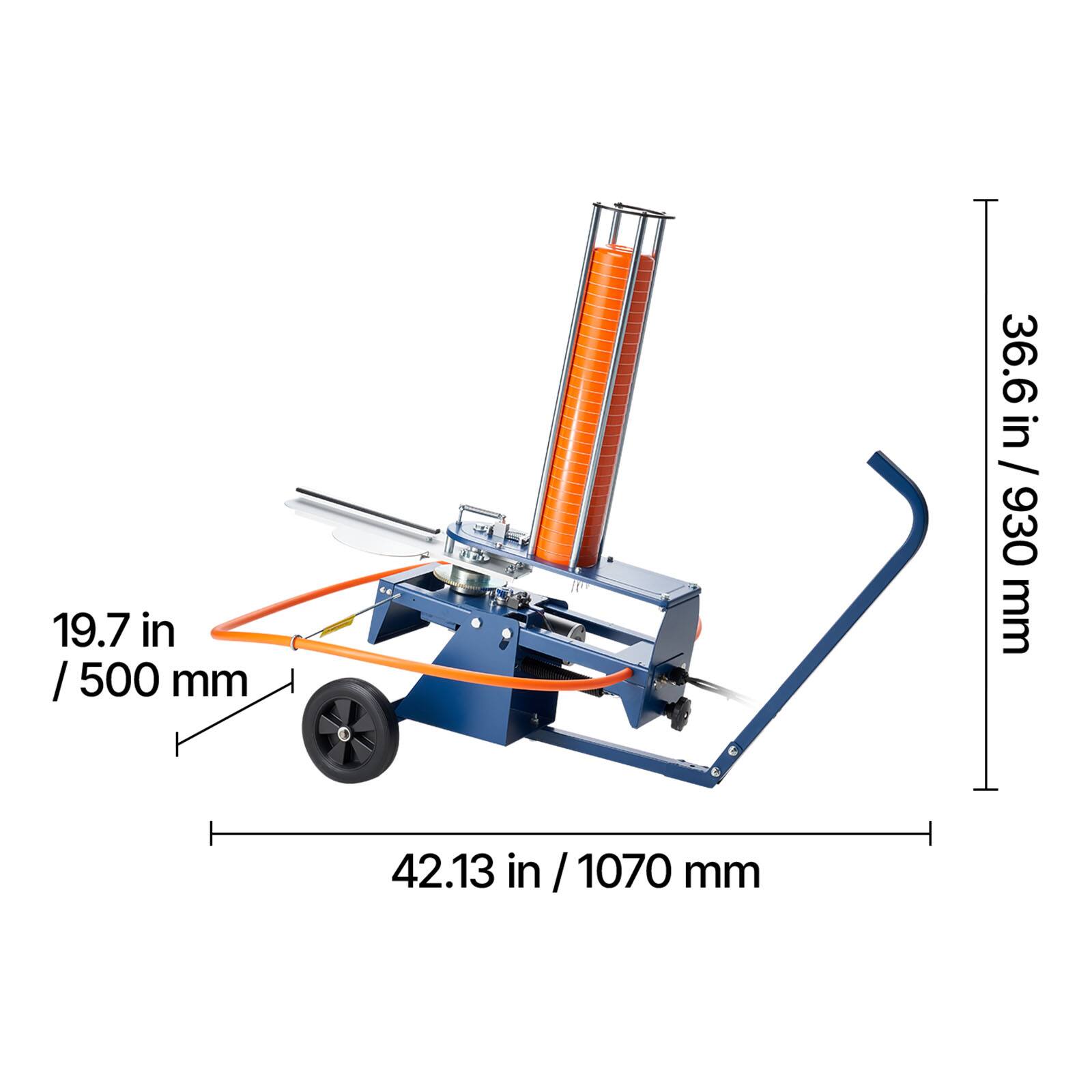 19.7 in / 500 mm  
36.6 in / 930 mm  
42.13 in / 1070 mm