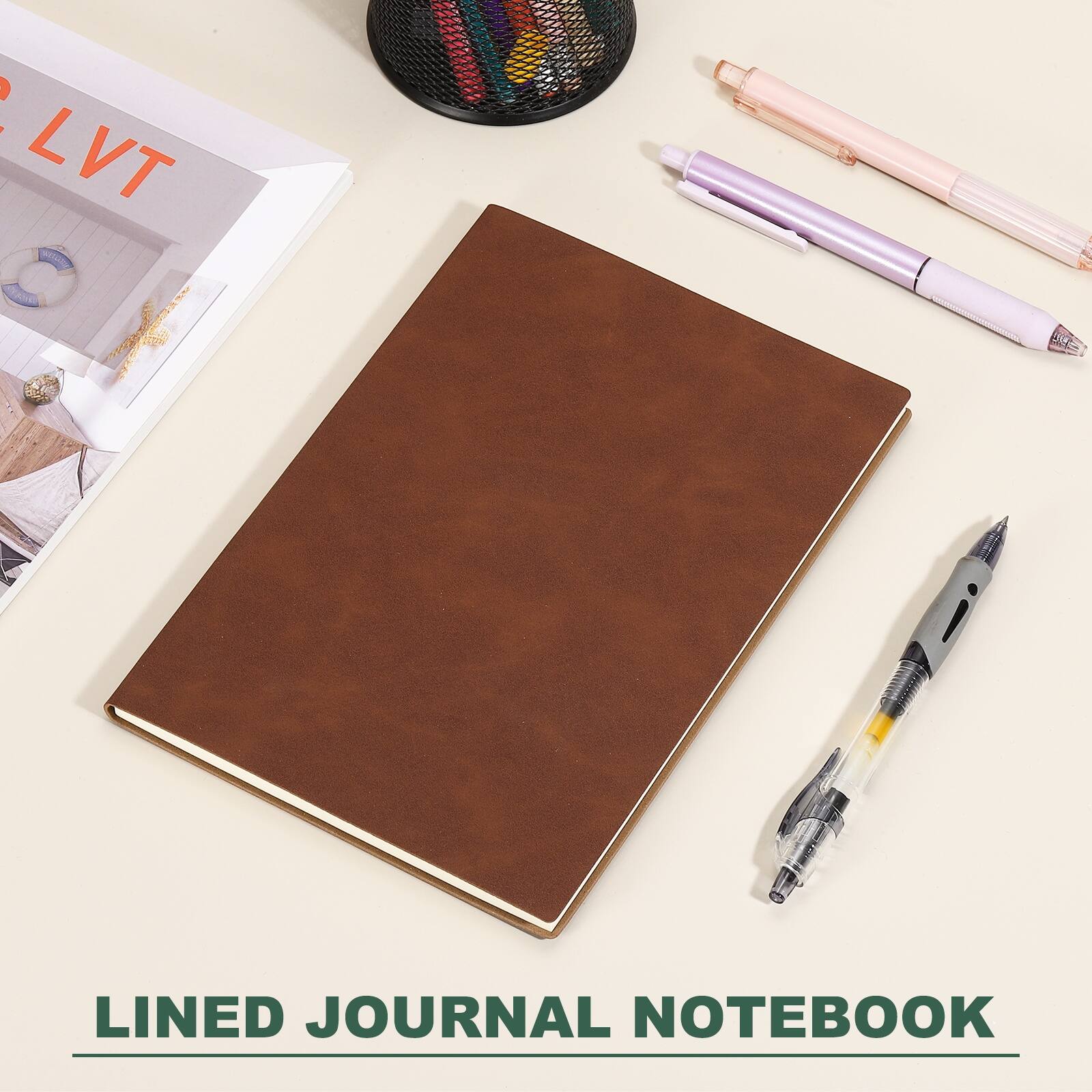 A LVT LINED JOURNAL NOTEBOOK