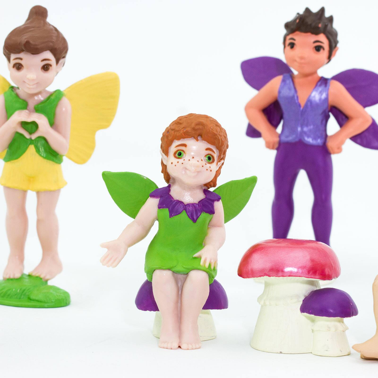 Alt View 2. Safari Ltd. - Friendly Fairies Toob Toy.