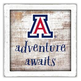 Fan Creations - Arizona Wildcats 14'' x 13'' Adventure Awaits Money Box - Multicolor