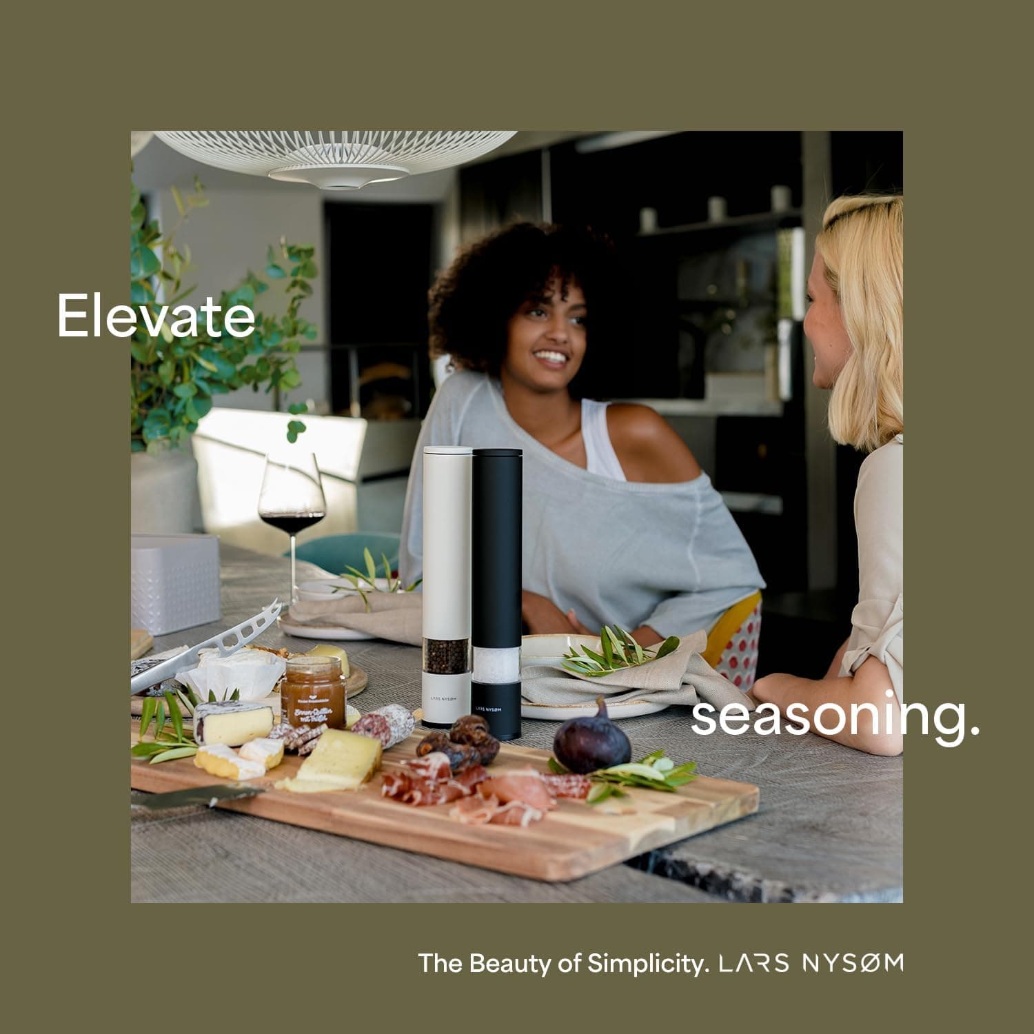 Elevate - C a seasoning.  
The Beauty of Simplicity.  
LARS NYSØM