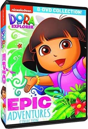 Front. Dora The Explorer: The Epic Adventure Collection - DVD.