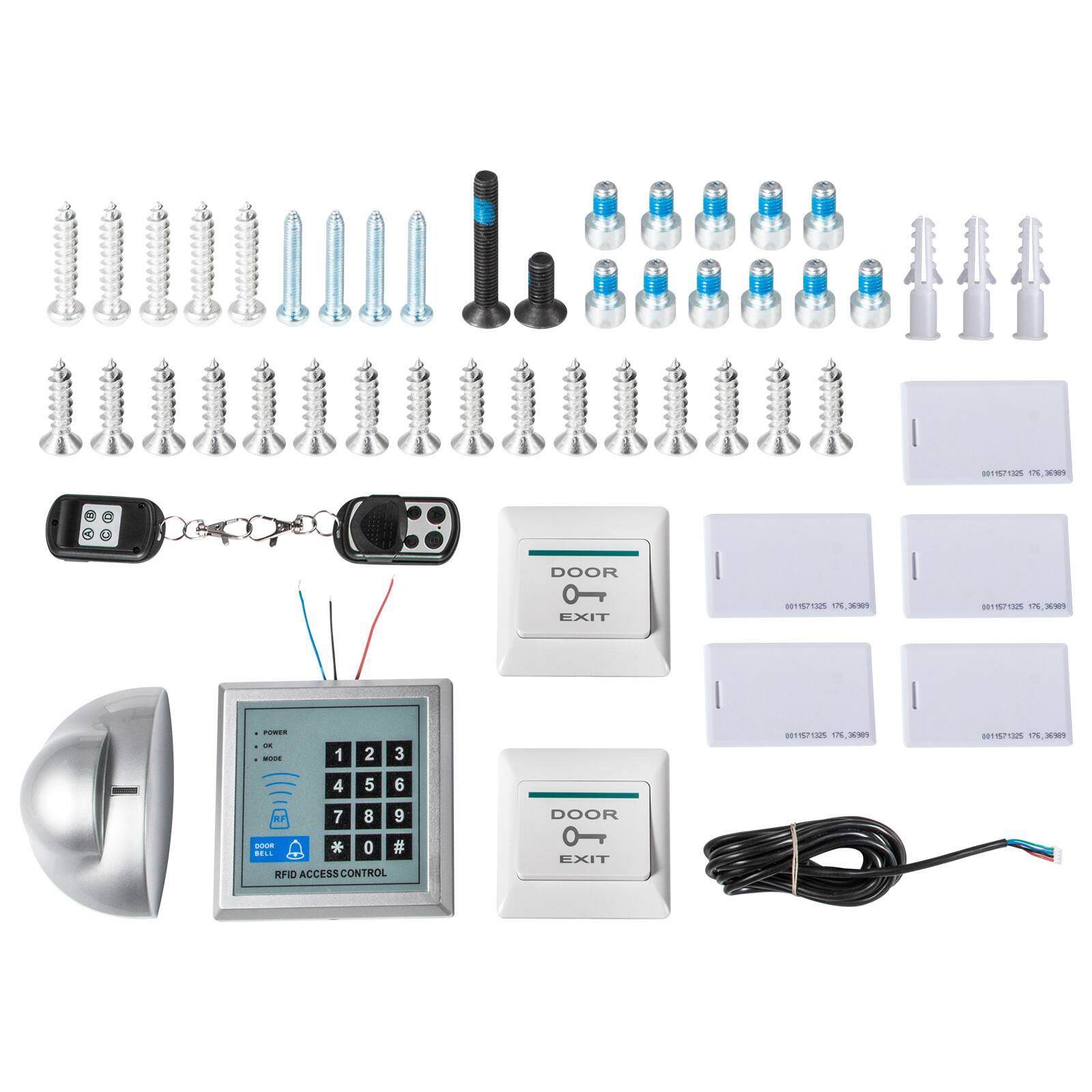 0011125 176_3309 1% DOOR - EXIT 0011712 N.3/M 001/1325 17.36/909 - - - 1 2 3 1015710 17% ,20209 T1 15.589 4 5 6 7 8 9 sme 0 # .. RFID ACCESS CONTROL DOOR - EXIT