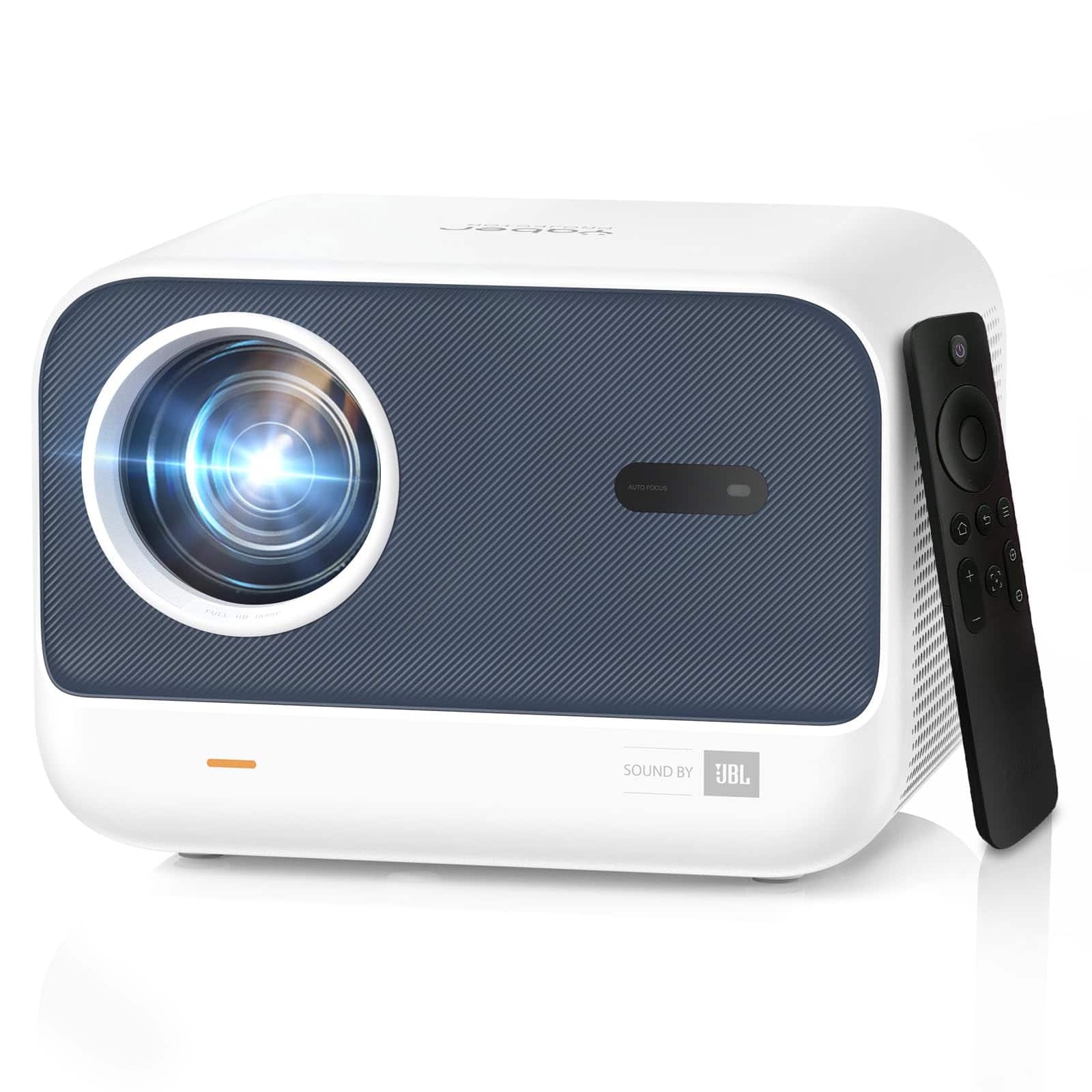 The Best Inks - [sound By & Seamless Autofocus] Yaber 1080p Projector With Wifi 6 And Portable Outdoor Movie Home Theater For - Charcoal White