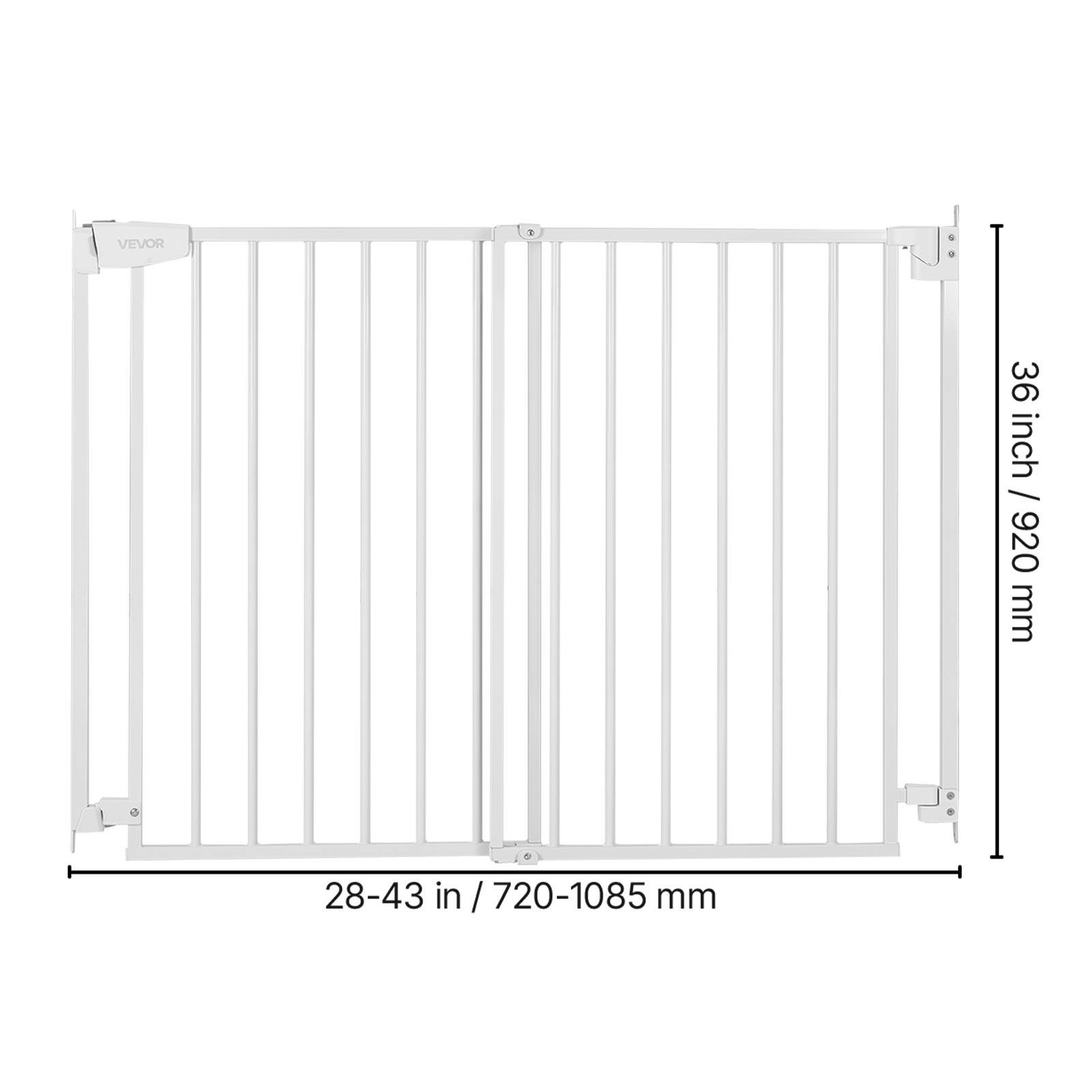 VEVOR * 36 inch / 920 mm  
28-43 in / 720-1085 mm