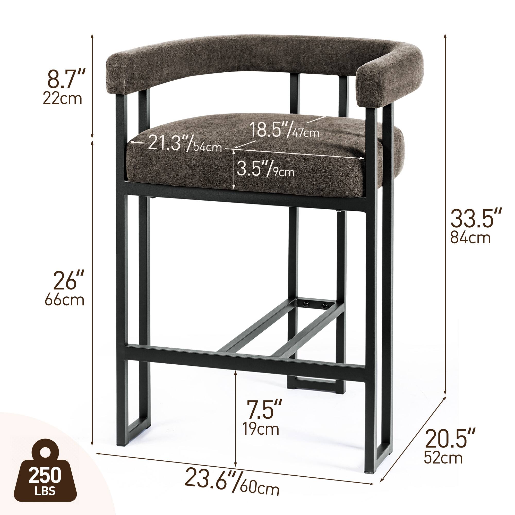 - 8.7" / 22cm
- 18.5" / 47cm
- 21.3" / 54cm
- 3.5" / 9cm
- 26" / 66cm
- 33.5" / 84cm
- 7.5" / 19cm
- 20.5" / 52cm
- 23.6" / 60cm
- 250 LBS