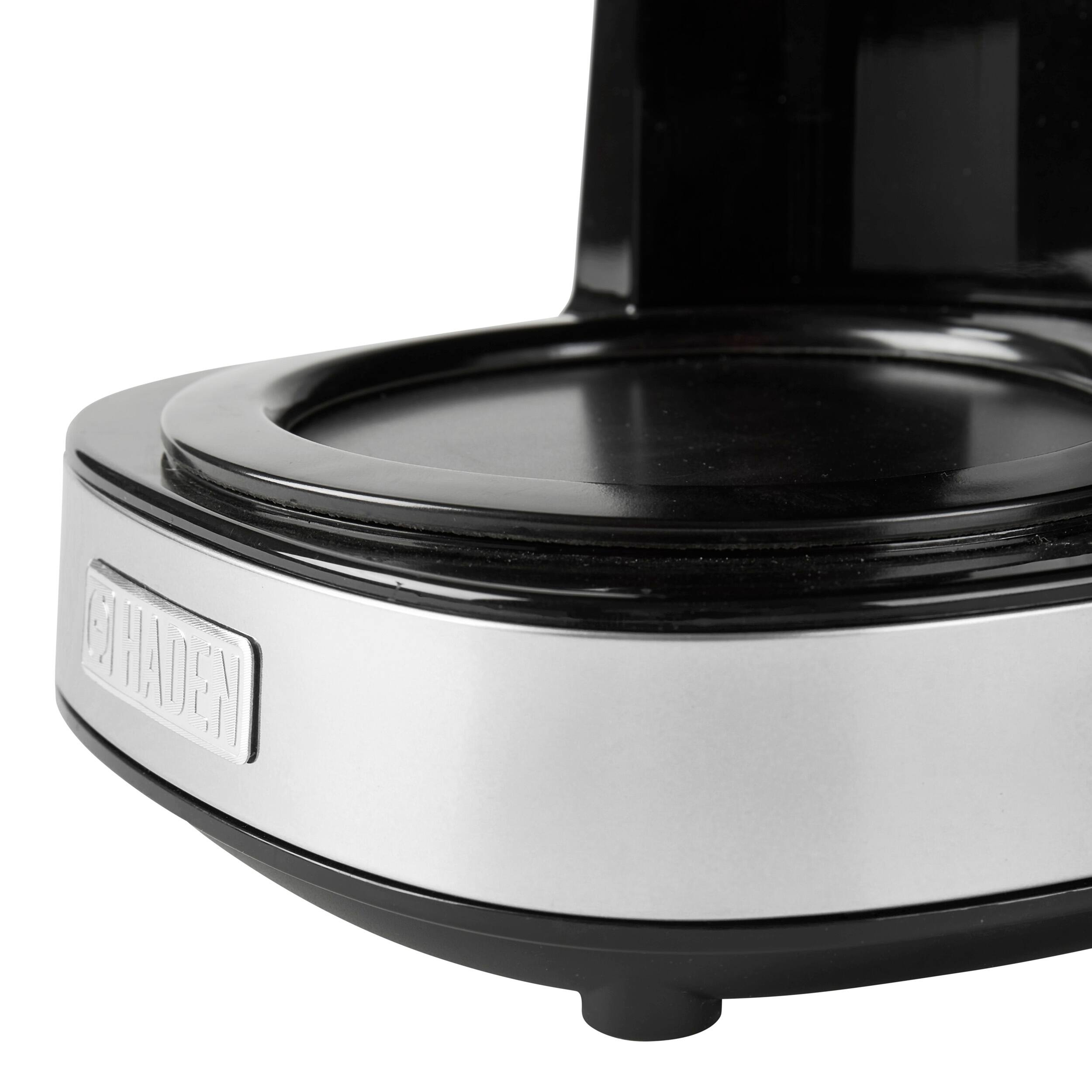 Alt View 16. Haden - 12-Cup Programmable Coffee Maker with Strength Control and Timer - Black and Chrome.